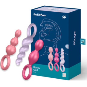 Jeu De Bouchons Anal Satisfyer 3Pcs Tricolore Belgique