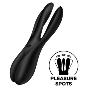 Vibrateur Satisfyer Threesome 2 - Noir 4061504037141